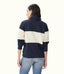 R.M.Williams - Trickett Panel Sweatshirt - Navy & Ivory