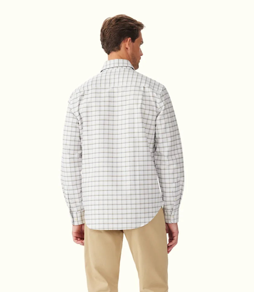 R.M.Williams - Undara Classic Oxford Shirt - Check - White/Blue/Sand