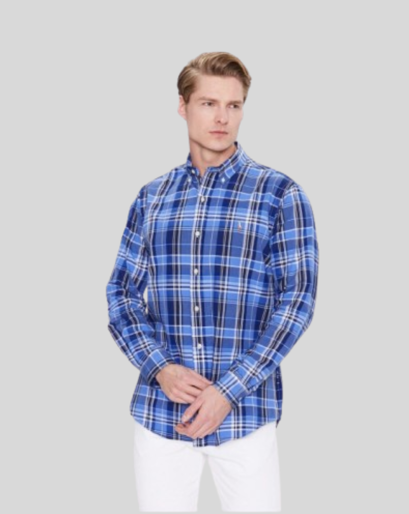 Polo Ralph Lauren - Oxford Shirt - Plaid - Blue Multi