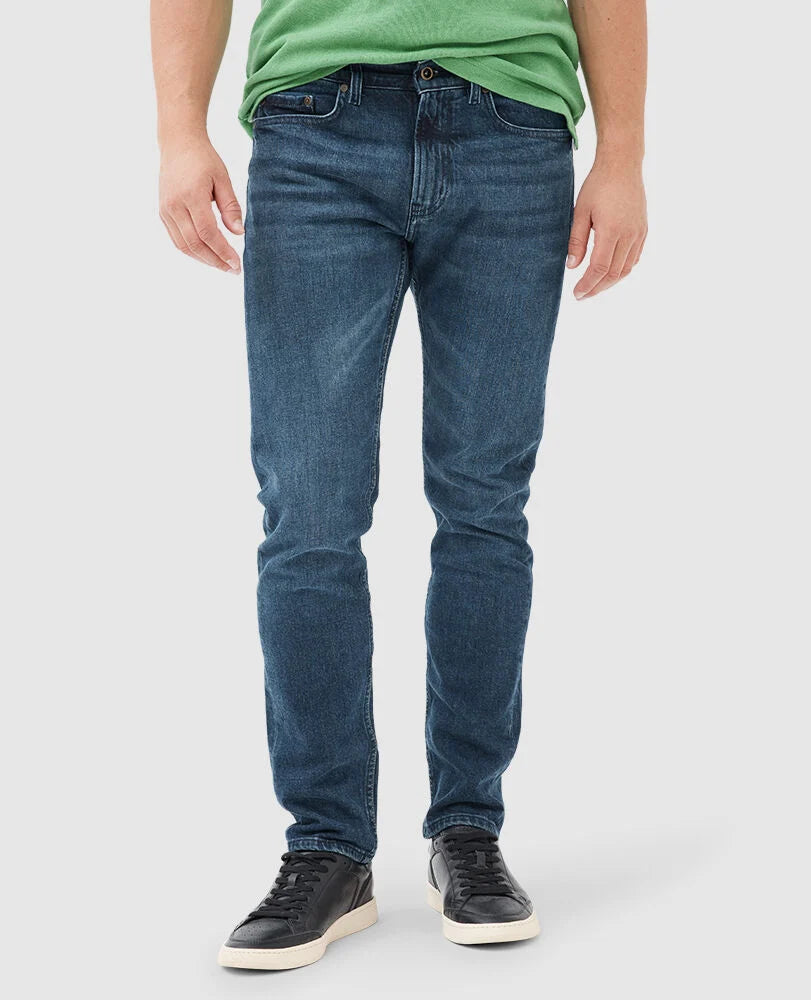 Rodd & Gunn - Owaka Straight Italian Denim Jean - True Blue - MULTIBUY