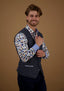 A Fish Named Fred - Waistcoat Fine Structure - Masks - Navy