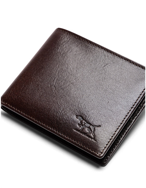 Rodd & Gunn - Wakefield Bi-Fold Wallet - Chocolate in luxurious Italian leather with RFID protection.
