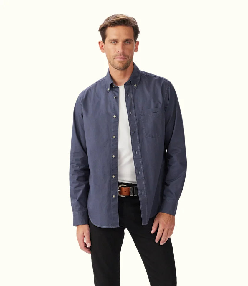 R.M.Williams - Walpole Regular Overshirt - Steel