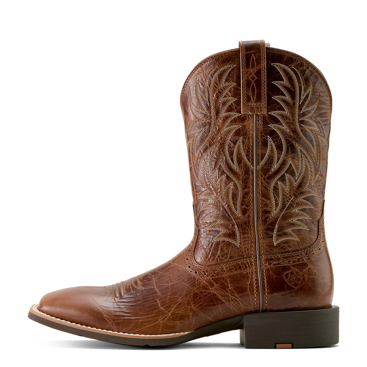 Ariat - Western Wide Square Toe Cowboy Boot - Dark Tan