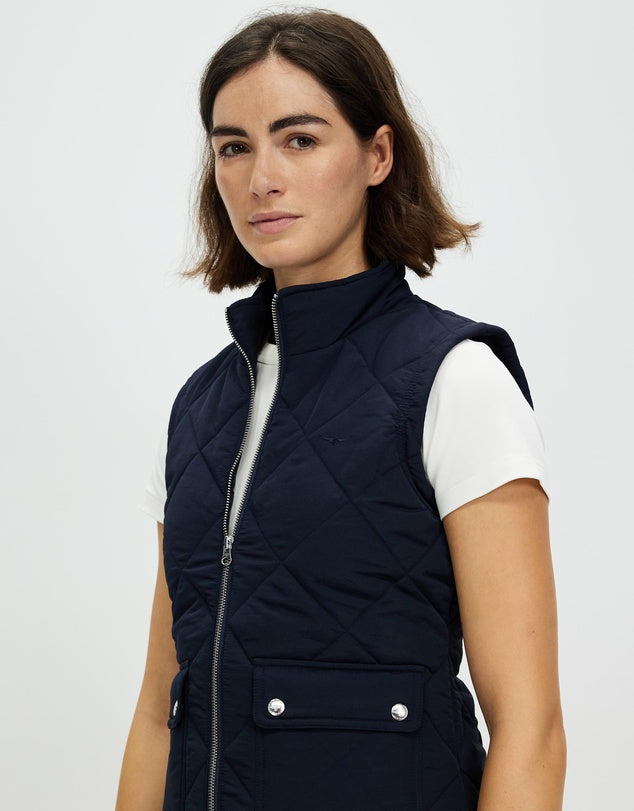 R.M.Williams Willipa Vest in navy