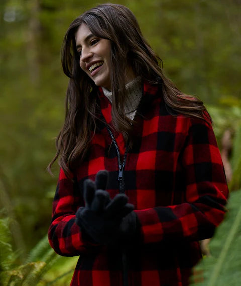 Swanndri -  Wool Glove with Fleece Lining - Unisex - Charcoal Marle