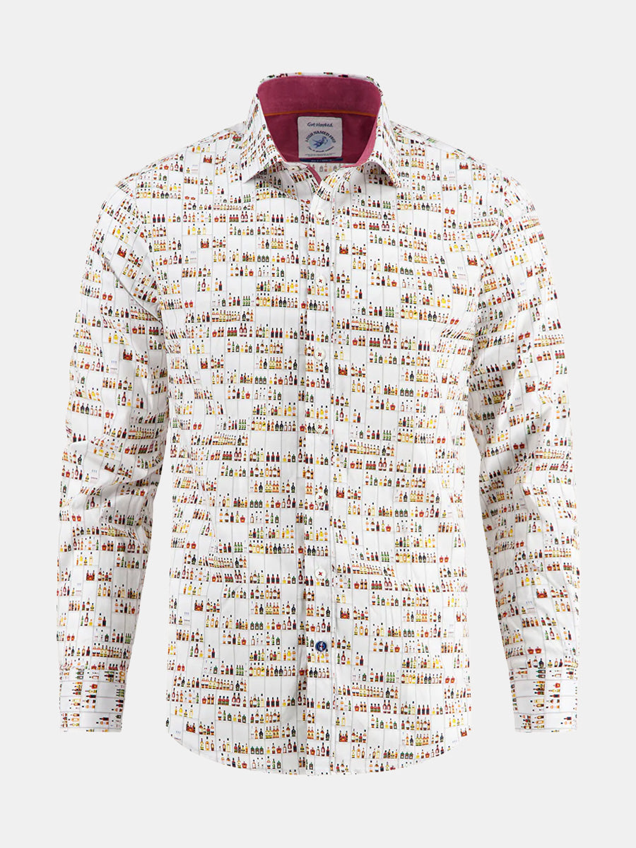 A Fish Named Fred - Liquor Store Shirt - White
