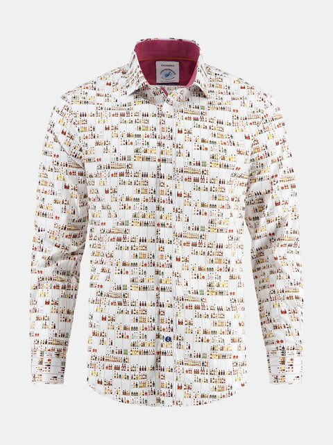 A Fish Named Fred - Liquor Store Shirt - White
