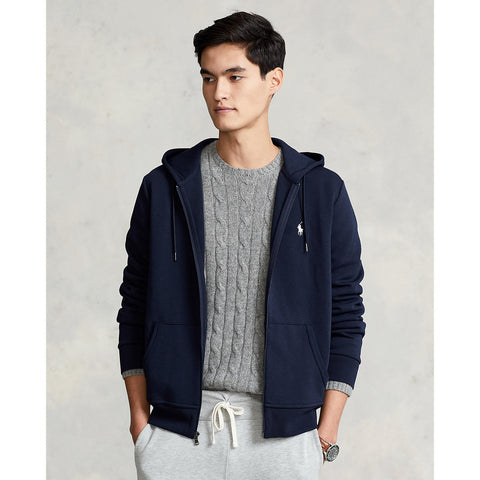 Polo Ralph Lauren - Double Knit Zip Hoodie - Aviator Navy
