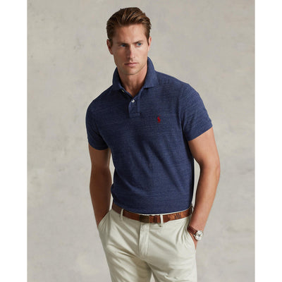 Polo Ralph Lauren - Custom Fit Mesh Polo - Royal Blue Marle