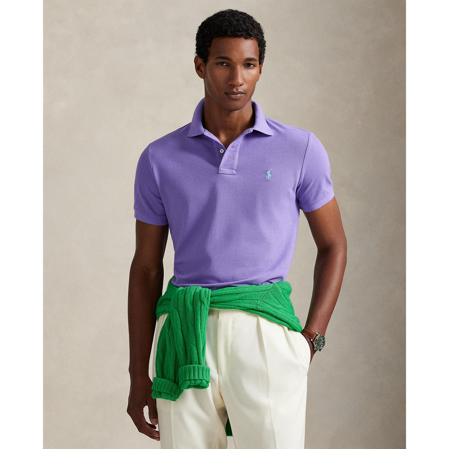 Polo Ralph Lauren - Mesh Polo - Purple