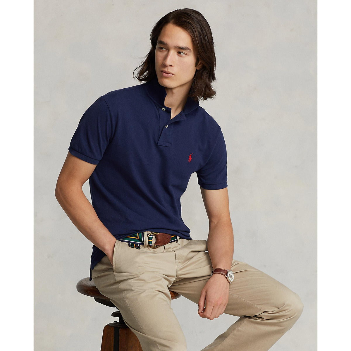 Polo Ralph Lauren - Mesh Polo - Navy
