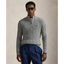 Polo Ralph Lauren - Cable Knit Quarter Zip Sweater - Fawn Grey Heather