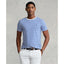 Custom Fit Striped Jersey T-Shirt - Liberty Blue & White