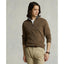Luxury Jersey Quarter-Zip Pullover - Cedar Brown