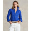 Relaxed Fit Cotton Twill Shirt - Royal Blue