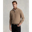 Wool Quarter-Zip Sweater - Camel Brown