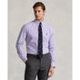 Polo Ralph Lauren - Stretch Poplin Shirt - Stripe - Lavender & White