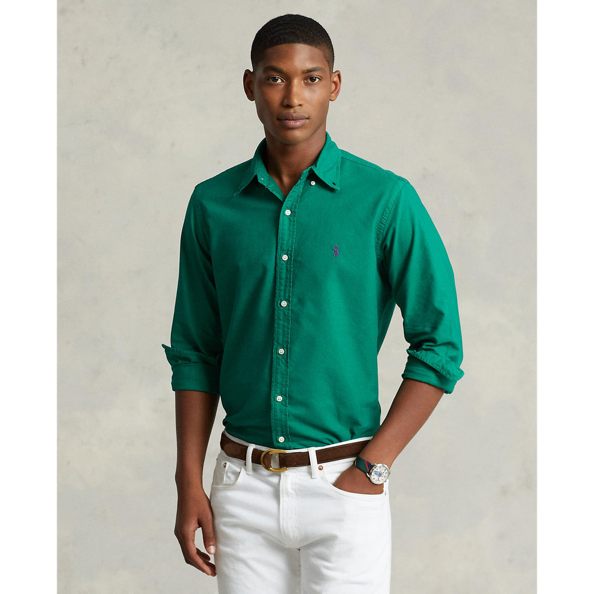 Polo Ralph Lauren - Oxford Shirt - Primary Green