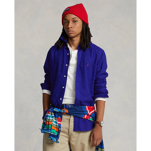 Polo-Ralph-Lauren-Custom-Fit-Oxford-Shirt-City-Royal