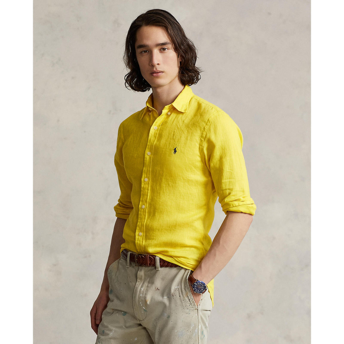 Polo Ralph Lauren - Linen Shirt - Lemon