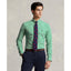 Polo Ralph Lauren - Poplin Stretch Shirt - Stripe - Golf Green/White