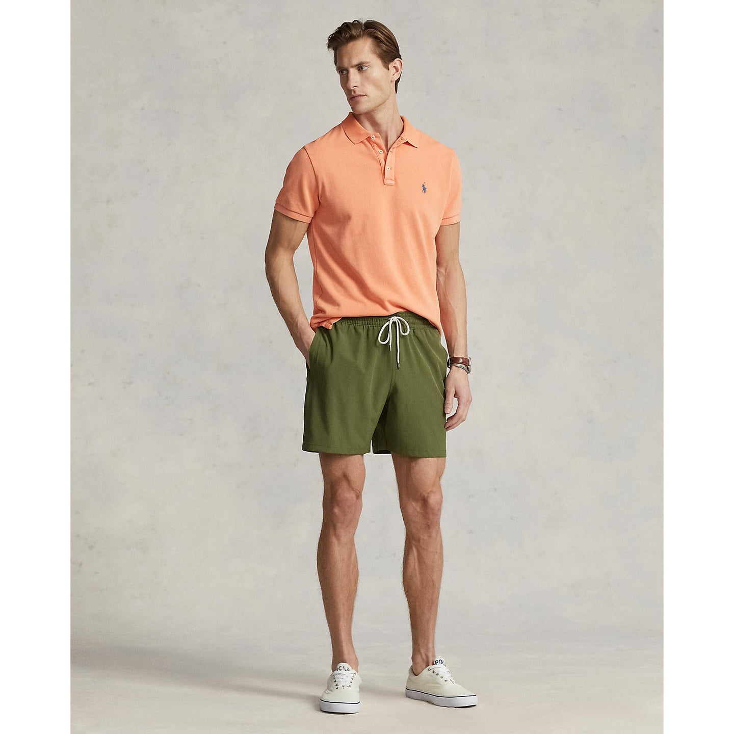 Polo Ralph Lauren - Traveller Classic Swim Trunk - Supply Olive