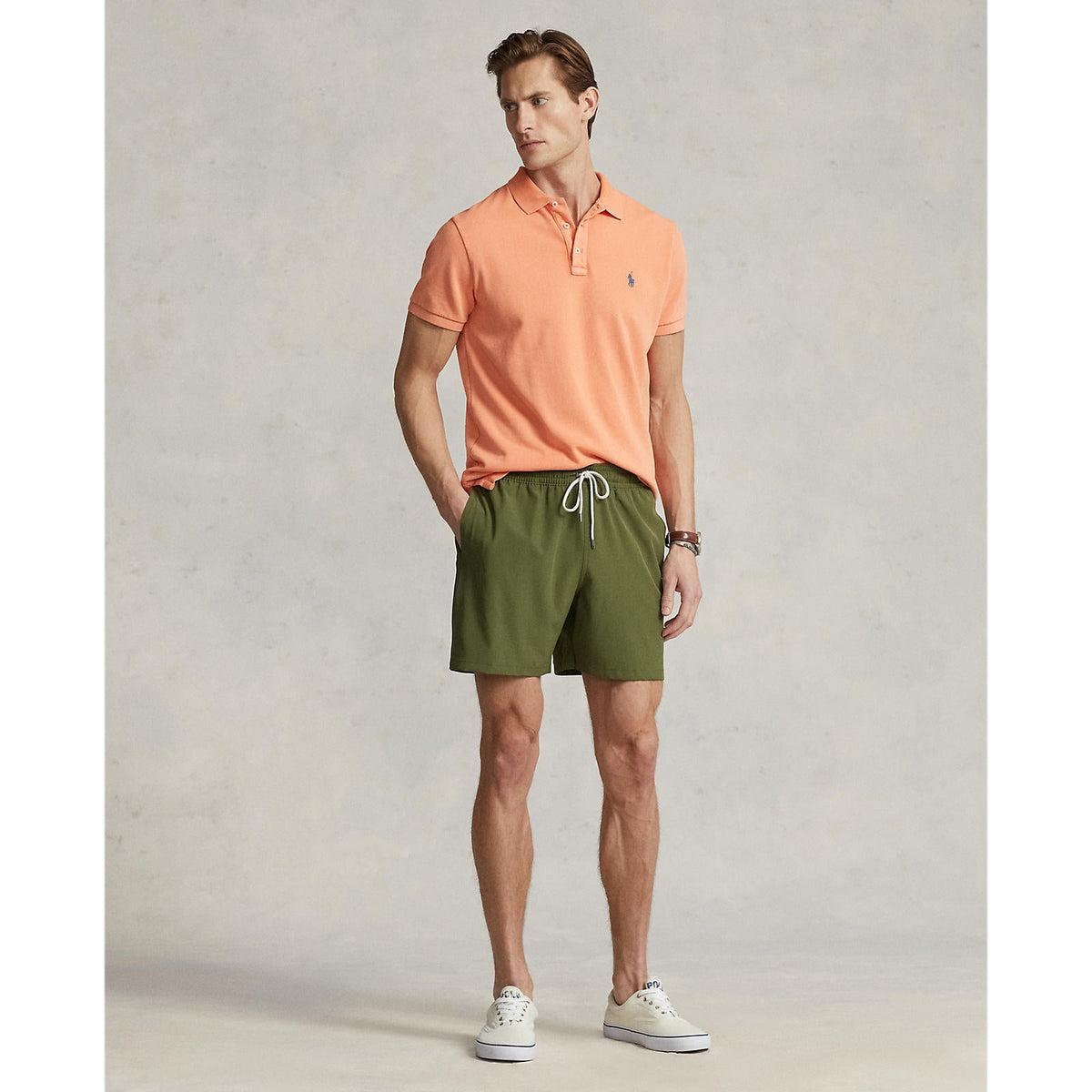 Polo Ralph Lauren - Traveller Classic Swim Trunk - Supply Olive