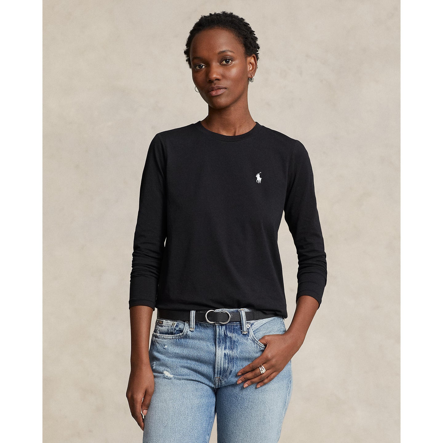 Polo Ralph Lauren - Long Sleeve Crew Neck Tee - Black