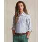 Polo Ralph Lauren - Oxford Shirt - Stripe - Blue, White, Multi