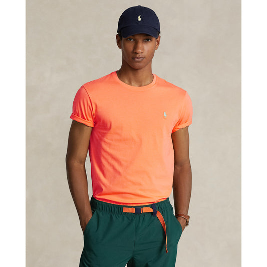 Polo Ralph Lauren - Custom Slim Fit Jersey Crewneck T-Shirt - Orange
