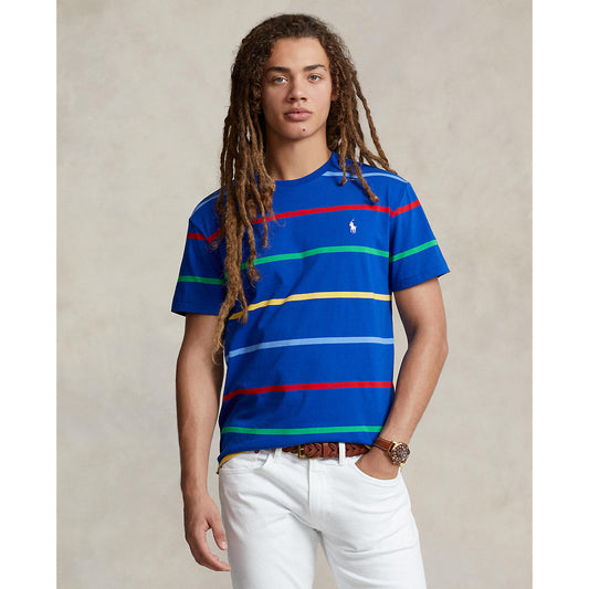 Polo Ralph Lauren Classic Fit Striped Jersey T-Shirt - Sapphire Star Multi