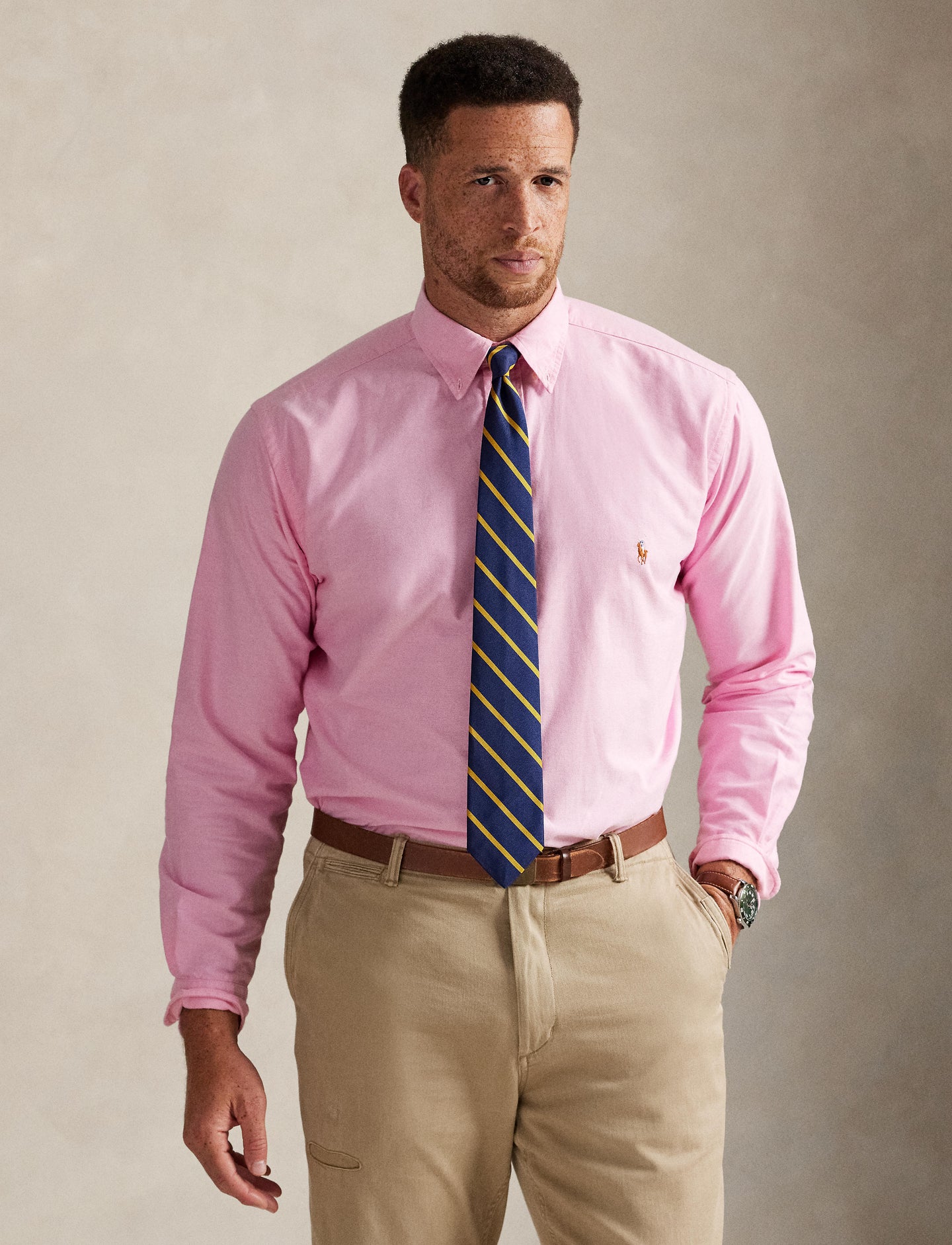 Polo Ralph Lauren - Oxford Shirt - Big & Tall Sizes - New Rose Pink