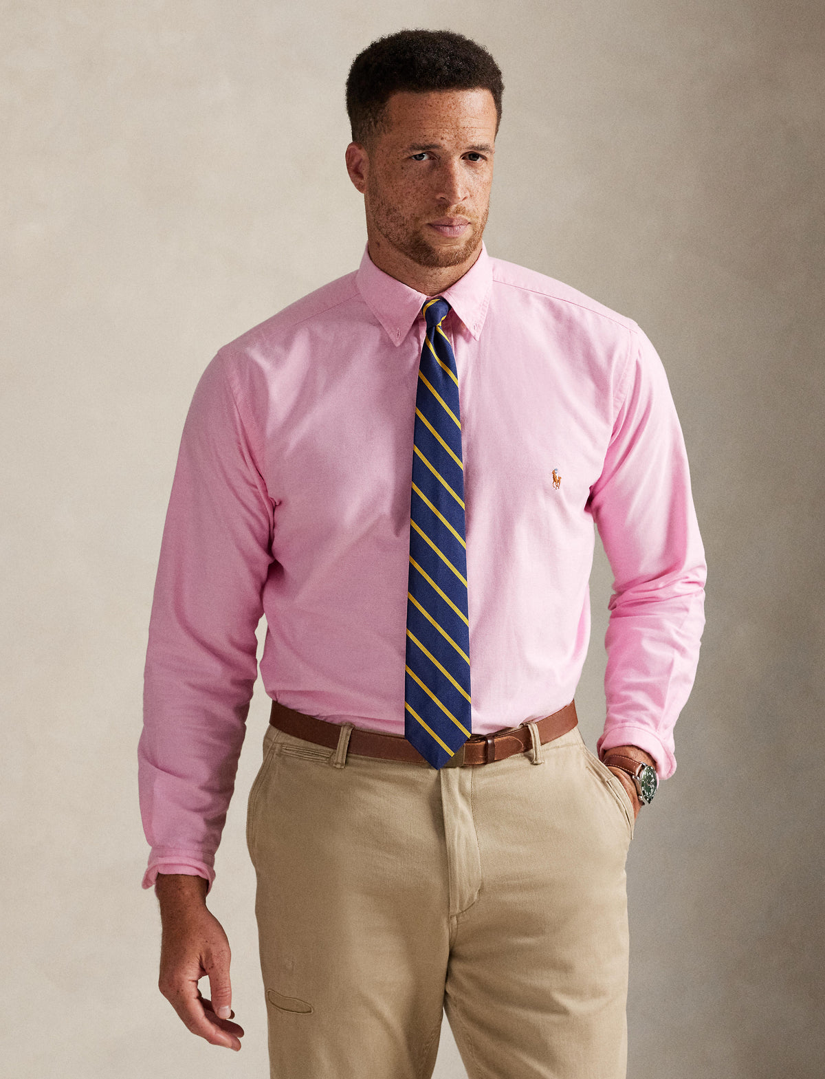 Polo Ralph Lauren - Oxford Shirt - Big & Tall Sizes - New Rose Pink