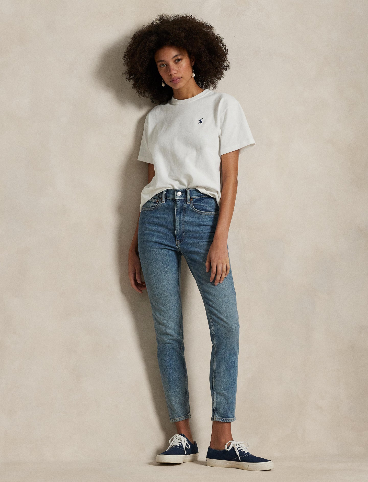 Polo Ralph Lauren - High Rise Super Slim Jean - Antares Wash