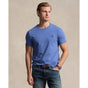 Polo Ralph Lauren - Custom Slim Fit Jersey Crewneck T-Shirt - Faded Royal Heather