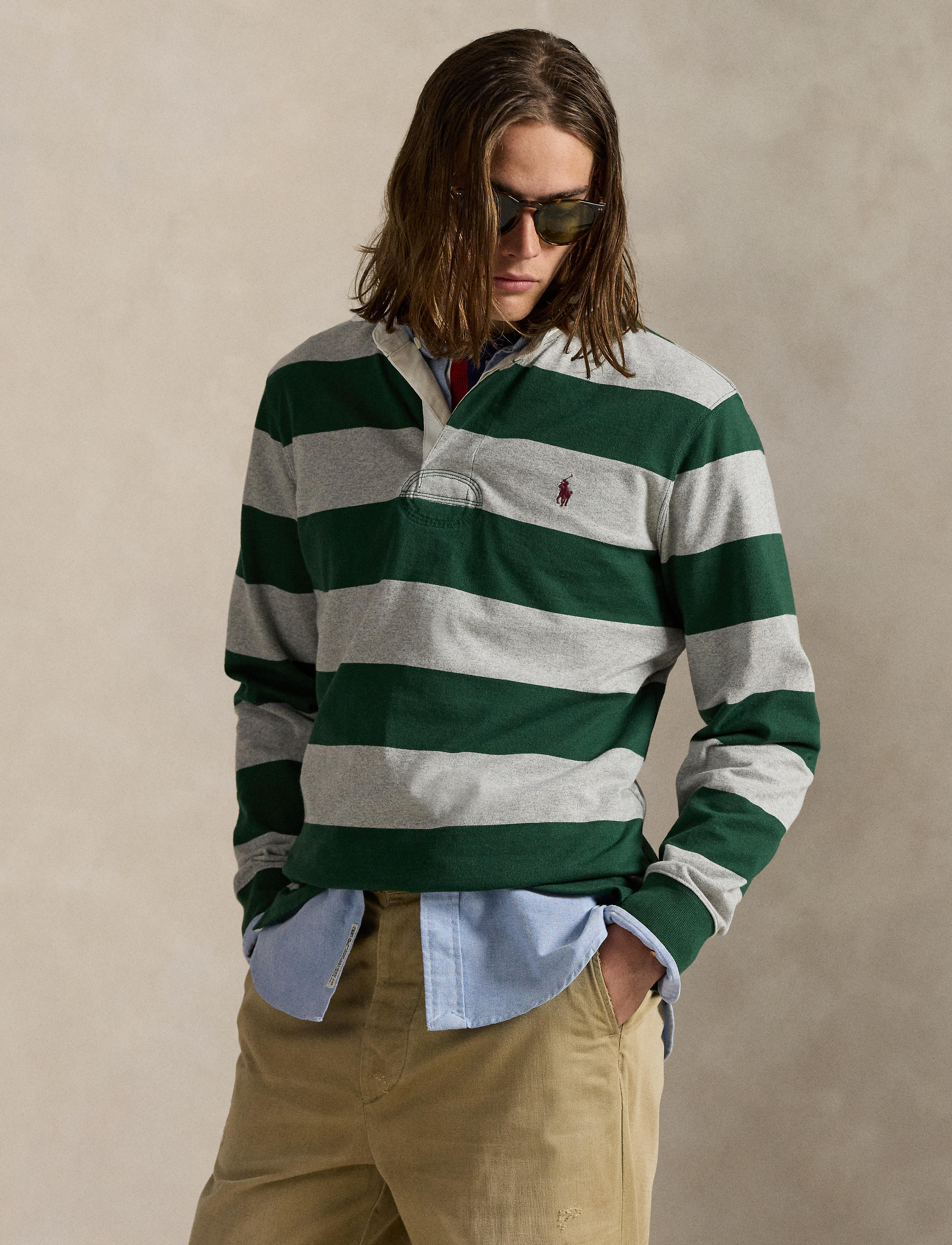 Polo Ralph Lauren - Iconic Rugby Shirt - Vintage Pine Andover – Blowes ...