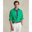 Polo Ralph Lauren Custom Fit Linen Shirt - Grasshopper Green