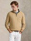 Polo Ralph Lauren - Luxury Jersey Quarter Zip Sweatshirt - Camel