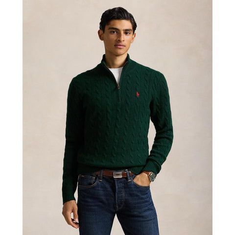 Polo Ralph Lauren - Cable Knit Wool/Cashmere Jumper - Moss Agate