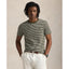 Polo Ralph Lauren - Custom Slim Striped  Soft Cotton T-Shirt - Armadillo white