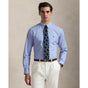 Polo Ralph Lauren - Stretch Poplin Business Shirt - Stripe - Blue, Pink Multi