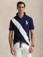 Polo Ralph Lauren - Mesh Polo - Large Pony - Newport Navy & White