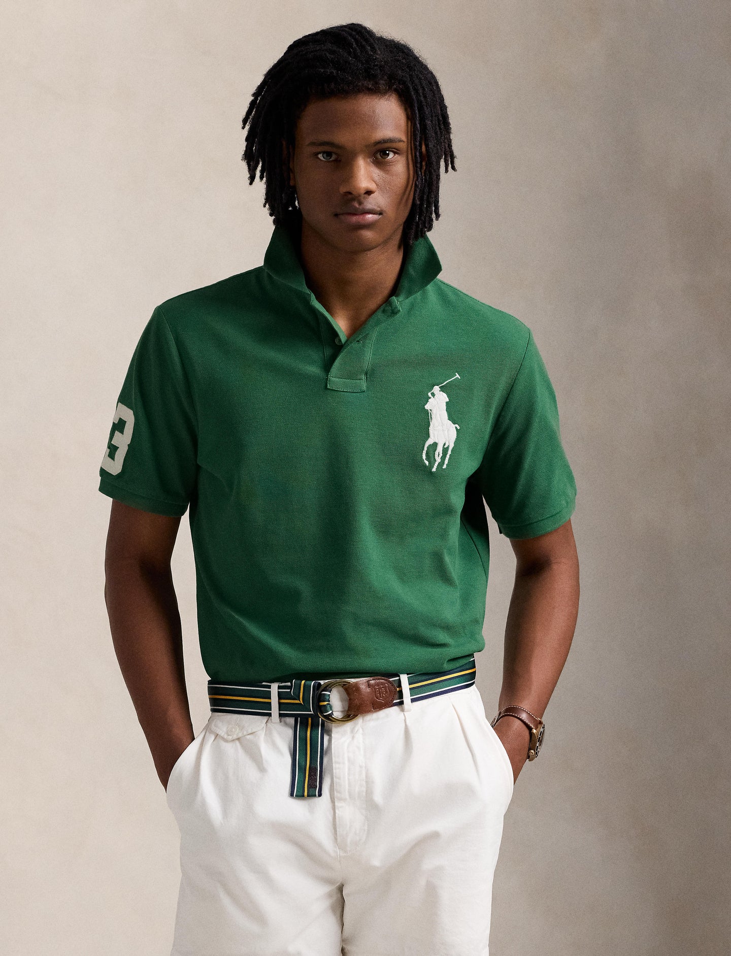 Polo Ralph Lauren - Mesh Polo - Large Pony - Green