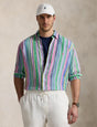 Polo Ralph Lauren - Linen Shirt - Green Pink Multi