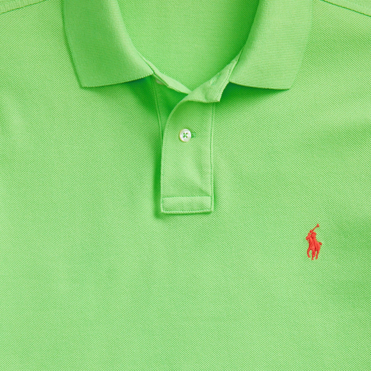 Polo Ralph Lauren - Mesh Polo Shirt - Kiwi Lime