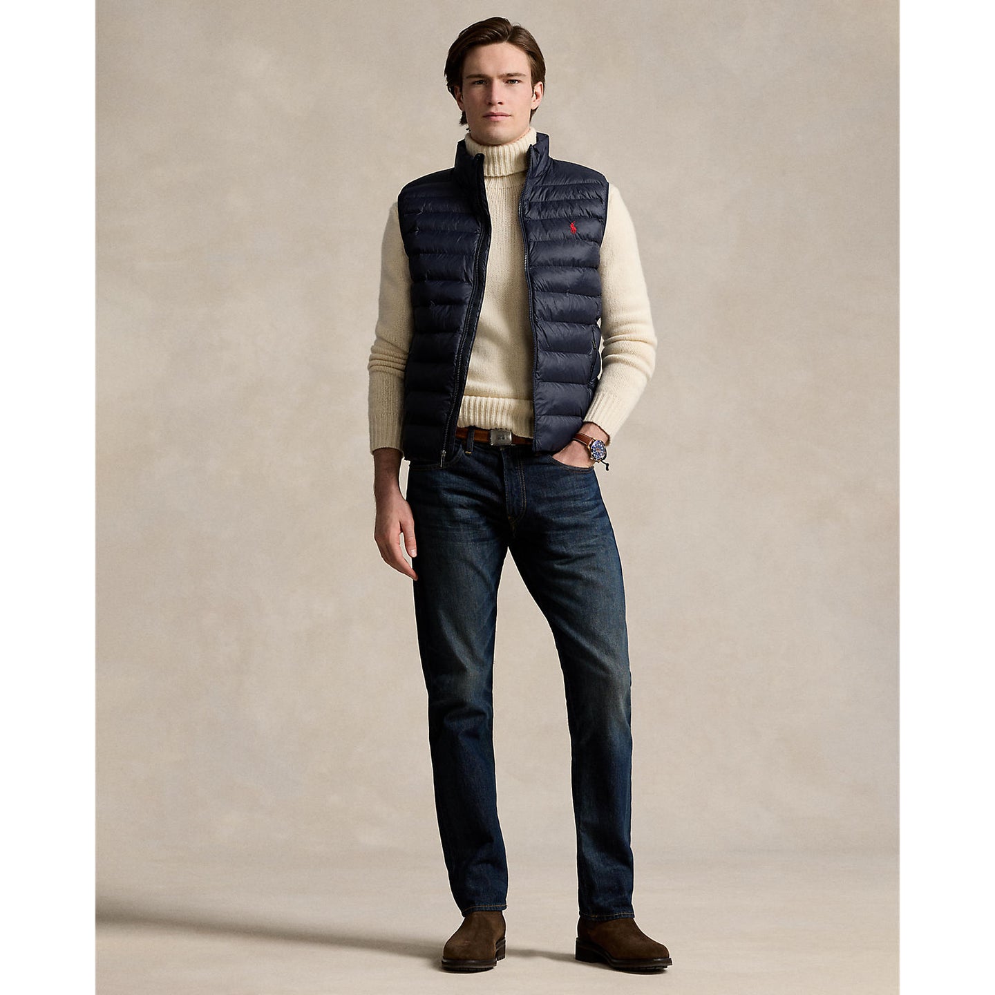 Ralph Lauren - Packable Puffer Vest - Navy