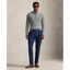 Polo Ralph Lauren - Cable Knit Quarter Zip Sweater - Fawn Grey Heather