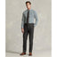 Polo Ralph Lauren - Custom Fit Stretch Poplin Shirt - Stripe - Pine & White