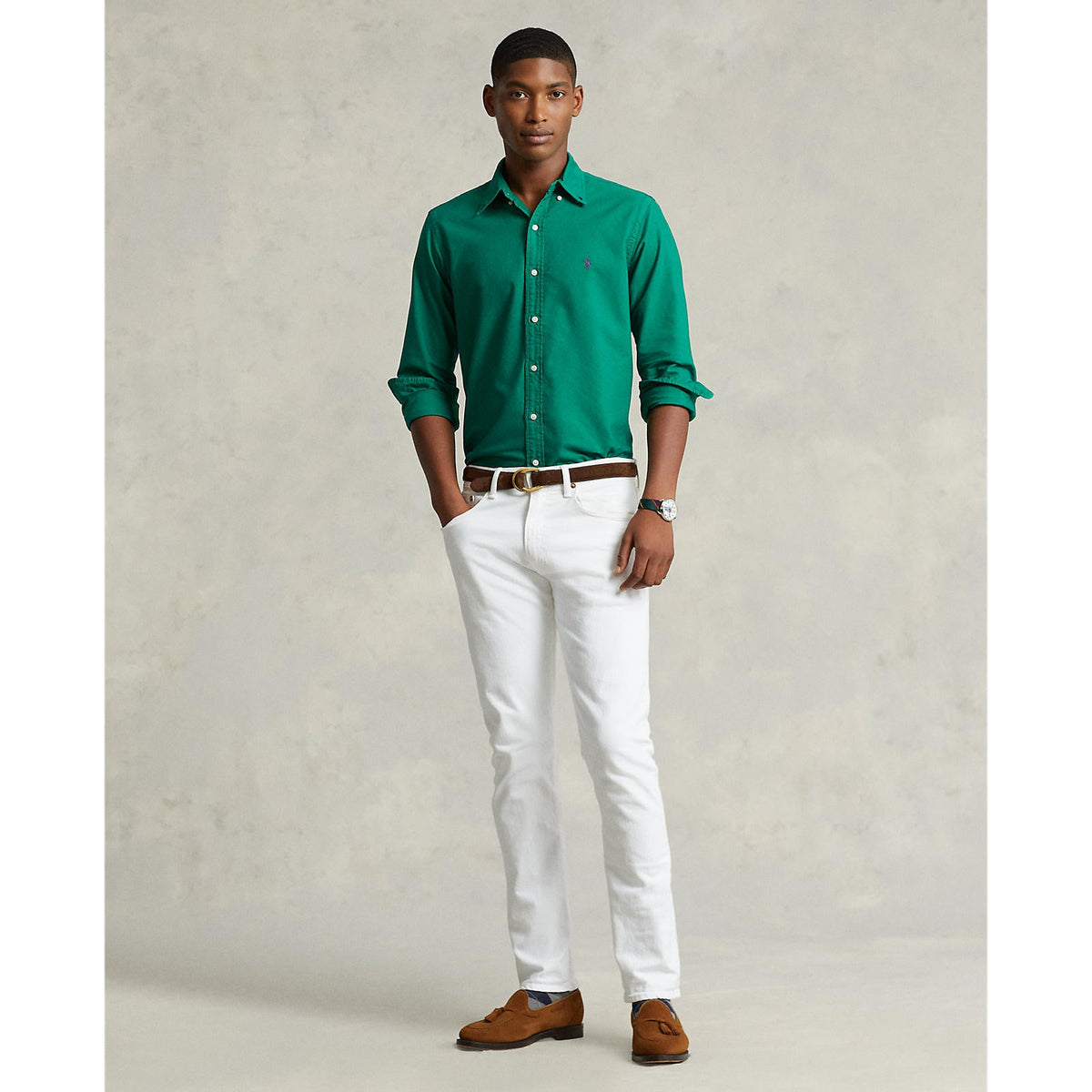 Polo Ralph Lauren - Oxford Shirt - Primary Green
